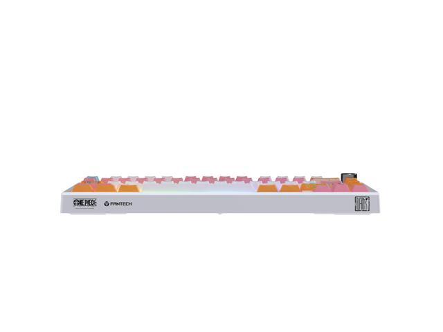 FANTECH MK921 Gaming Mechanical Keyboard,One Piece Edition, Wireless/Wired/BT Connection,RBG Controls, 80 Keys, USB-C Interface, White Shaft,...