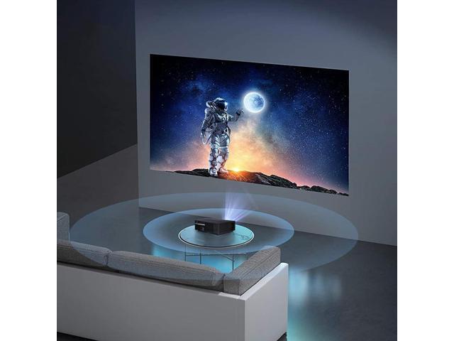 1080P Home Theater Projector, 4200 Lumen LED Video Projector 4K Supported, 300' Display and 25x Digital Zoom, with HDMI, USB, SPDIF, Compatible...