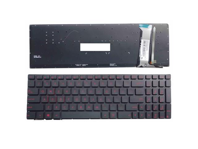 US FOR ASUS N551 N551J N551JB N551JK FX-PRO FX-PLUS ZX50V N551JM N551JQ Replace laptop keyboard backlit Black English
