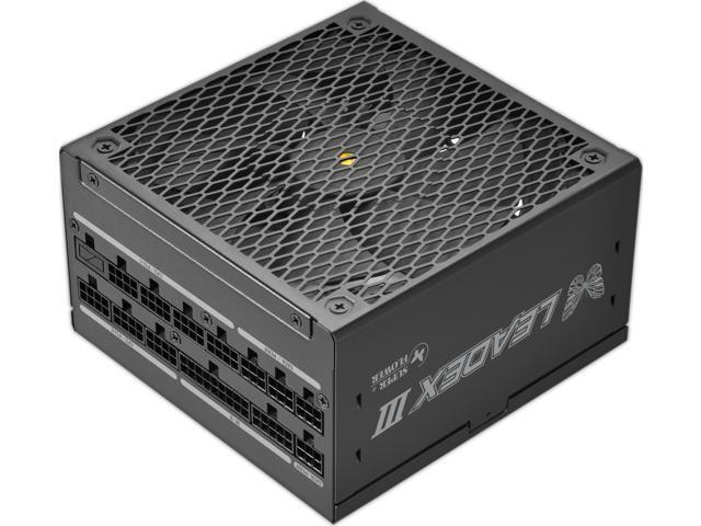 Super Flower Leadex III ATX 3.1 750W Cybenetics Platinum Certified, 80+ Gold, 10 Years Warranty, ECO Semi-Fanless Mode, FDB Fan With Copper Shaft,.