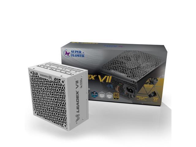 Super Flower Leadex VII XG 1300W 80+ Gold White, Cybenetics Platinum, Full Modular, ATX 3.1 & PCIe 5.1, 12VHPWR Cable (2x8pin-16pin native cables)...