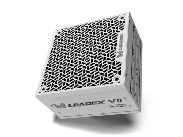 Super Flower Leadex VII XG 850W 80+ Gold White, Cybenetics Platinum, Full Modular, ATX 3.1 & PCIe 5.1,12VHPWR Cable (2x8pin-16pin native cables),...