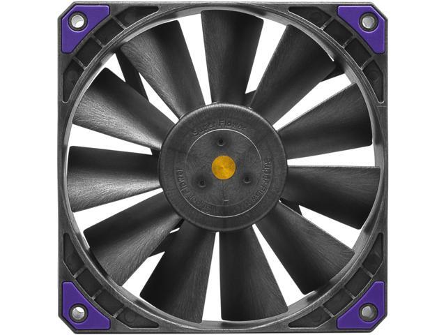 Super Flower, MEGACOOL Forward & Reverse 120mm fan, 3pcs pack,12-pole motor, PWM, Black/Grey, Computer Case Fan, Anti-Vibration Mounting Pads,...