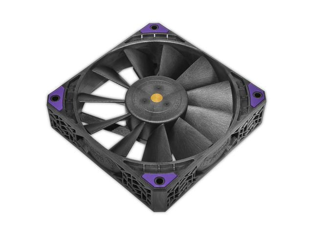 Super Flower, MEGACOOL Forward & Reverse 120mm fan, 3pcs pack,12-pole motor, PWM, Black/Grey, Computer Case Fan, Anti-Vibration Mounting Pads,...