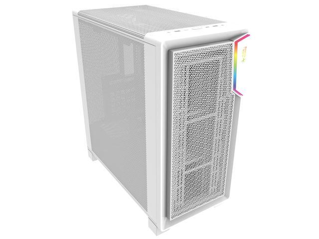 Super Flower Zillion Direct ATX Mid Tower Case, Patent Slope For Direct Airflow To GPU, All Mesh Panel Design for High Airflow Performance, USB 3.0...