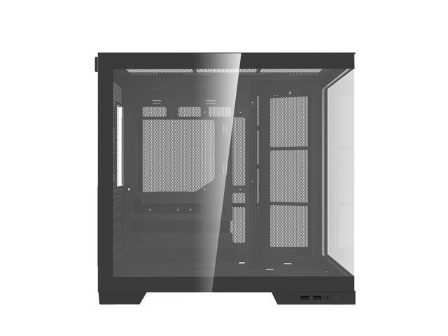 Super Flower Thunder Black / Panoramic Case / Tempered Glass ATX Mid Tower Computer Case