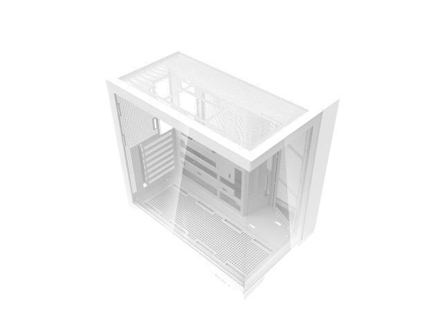 Super Flower Thunder White / Panoramic Case / Tempered Glass ATX Mid Tower Computer Case