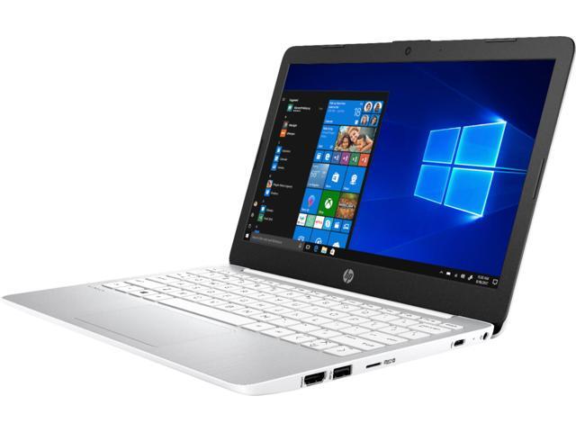 HP Stream 11.6' HD Laptop, Intel Celeron N4000, 4GB RAM 64GB eMMC, Intel UHD Graphics 600, Windows10 S, Diamond White, Bundle with Pearlite Tech...