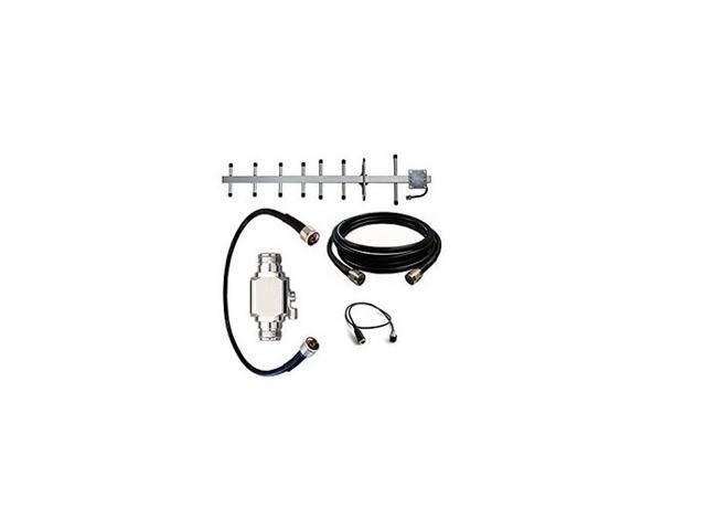 High Boost Directional Antenna Kit for BandLuxe LTE to LAN Bridge, 50 ft Cable