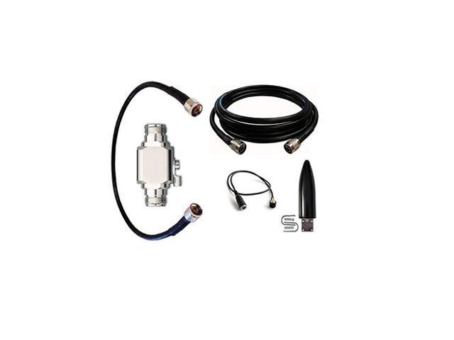 High Gain Omni-Directional Antenna Kit for AT & T Wireless Home Phone (WF720), 20 ft Cable