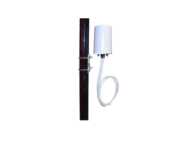 Ventev - M060060M1D43620C - 2.4/5GHz 6dBi Wi-Fi Omni 4 Antenna with 4 RPSMA Connectors