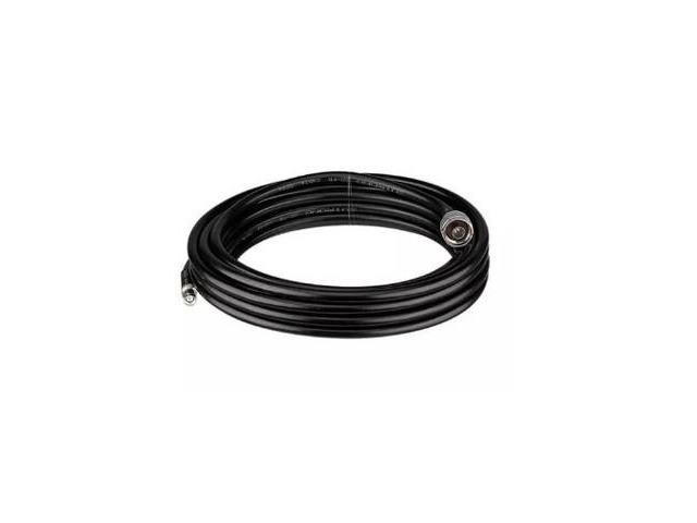 RFWEL Infra 50 ft 200-Series Low Loss Coaxial Cable with N-Male to SMA Male Connectors