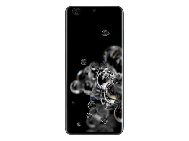 Samsung Galaxy S20 Ultra 5G SM-G988UZKAXAA 5G Unlocked Cell Phone 6.9' Cosmic Black 12GB RAM