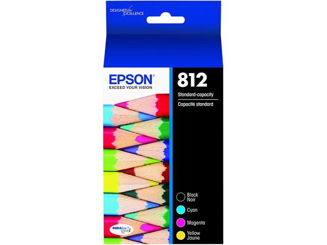 Epson - 812 DURABrite Ultra Ink Standard Capacity Cartridge Combo Pack - Black & Color - image 2