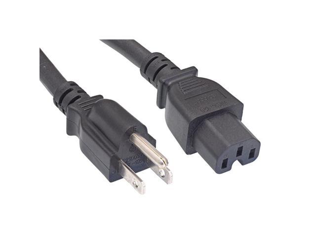 North American Power Cord NEMA 515P to IEC320 C15 10 14AWG 15A 250V ZWACPEAD10 photo
