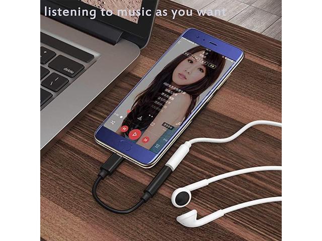 USB Type C to 35mm Audio Adapter USB C Headphone Adapter Type C to Aux for Google Pixel 33 XL44 XL iPPro 2018 Samsung Galaxy Note 1010+S20S20+Tab...
