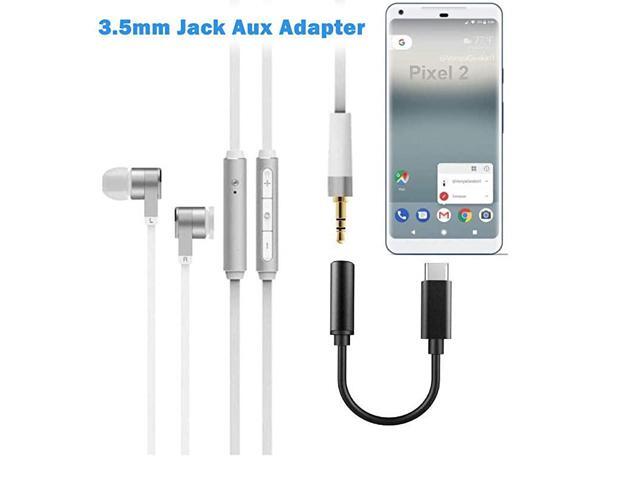 USB Type C to 35mm Audio Adapter USB C Headphone Adapter Type C to Aux for Google Pixel 33 XL44 XL iPPro 2018 Samsung Galaxy Note 1010+S20S20+Tab...