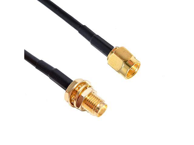 WiFi Antenna Extension Cable with SMA Male to SMA Female Coax Connector 3m 10FT by