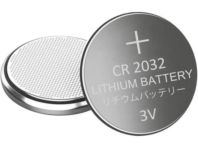 ECR2032 3V Lithium Coin Cell Battery CR2032 (100 Pack)