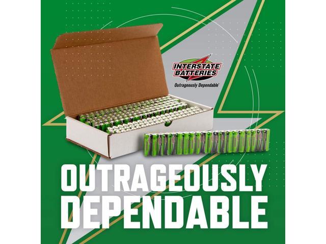 Interstate Batteries AA Alkaline Battery (200 Pack) All-Purpose 1.5V High Performance Battery - Workaholic (DRY7001)