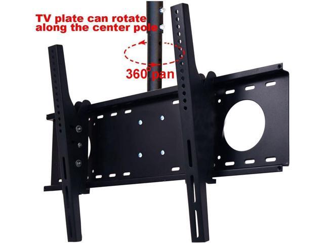 VideoSecu LCD Plasma Flat Panel TV Ceiling Mount Bracket for Most 37-75' Plasma TV Flat Panel Display LED Television with VESA 200x200 400x400...
