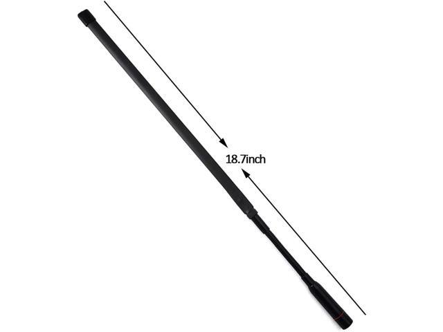 HYS CS Tactical SMA Male Antenna Dual Band VHF/UHF 2m/70cm 18.7inch Foldable Antenna with Gooseneck for TYT MD-UV380 YAESU VX-6R Kenwood Retevis...