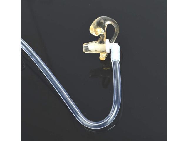 HYS Replacement Larger Earmold Earbud Earpiece for Two-Way Radio Air Acoustic Coil Tube Audio Kits