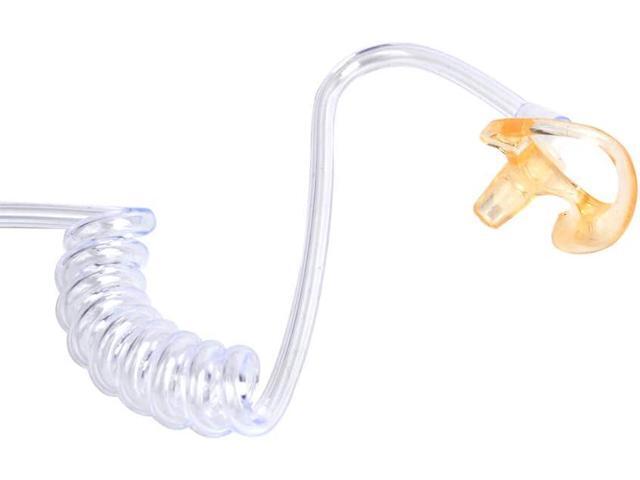 HYS Replacement Larger Earmold Earbud Earpiece for Two-Way Radio Air Acoustic Coil Tube Audio Kits