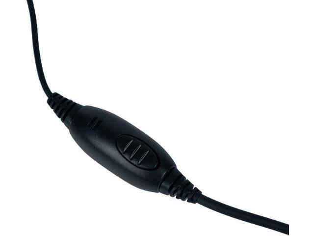 Klykon G Shape Earpiece Headset for Motorola MTP850 MOTOTRBO XPR6550 XPR7550 XPR7580 XPR7380 APX6000 APX4000 XPR7350 APX7000 XPR6350 Walkie Talkie...