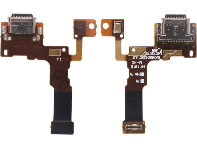 for LG Stylo 5 USB Charger Connector Charging Board Port Dock Flex Cable Replacement Part for LG Stylo 5 6.2 inch 2019 Q720 Q720T Q720V lm-q720(for...