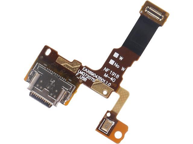 for LG Stylo 5 USB Charger Connector Charging Board Port Dock Flex Cable Replacement Part for LG Stylo 5 6.2 inch 2019 Q720 Q720T Q720V lm-q720(for...