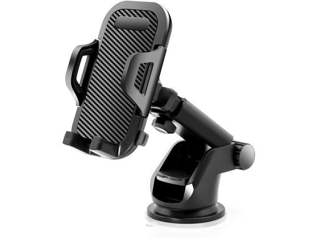 SONKIR Car Phone Mount, Dashboard & Windshield Cell Phone Holder Stand with One-Touch Design 360° Rotation for All Smartphones