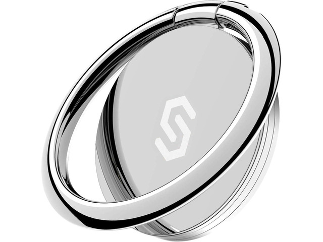Syncwire Cell Phone Ring Holder Stand, 360 Degree Rotation Finger Ring Kickstand with Polished Metal Phone Grip for Magnetic Car Mount Compatible...