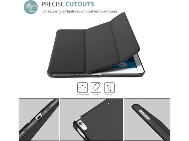 ProCase Smart Casefor 10.5 iPad Air 3rd Generation 2019 / iPad Pro 2017, Slim Stand Cover with Translucent Frosted Back for iPad Air 3 -Black
