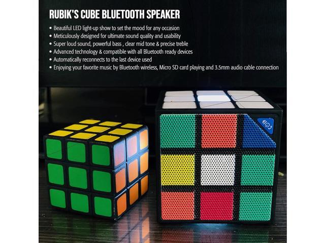 Rubik's Portable Light-Up Cube Speaker