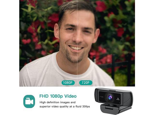 NexiGo N680 1080P Business Webcam with Microphone, Software and Privacy Cover, AutoFocus, Streaming USB Web Camera, for Online Class, Zoom Meeting...