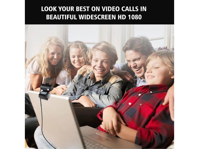 1080p Full Hd Webcam,Computer Laptop Pc Mac Desktop Camera for Conference and Video Call,Pro Stream Webcam with Plug and Play Video...