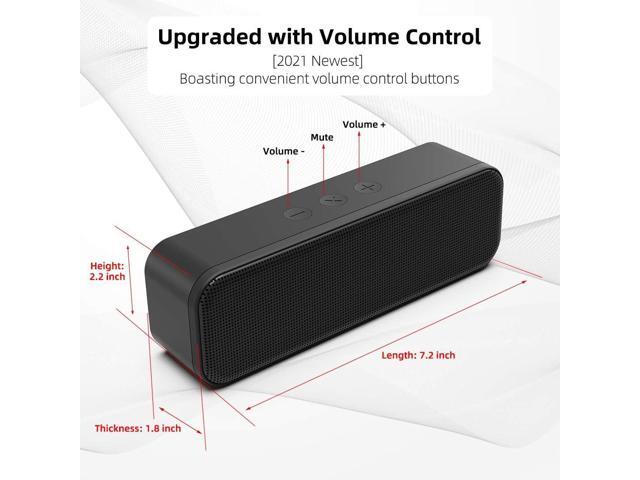 LIELONGREN [Newer] USB Computer Speaker for Desktop, Laptop Speaker, PC Speaker, Small Computer Soundbar with Hi-Quality Sound, Loud Control...