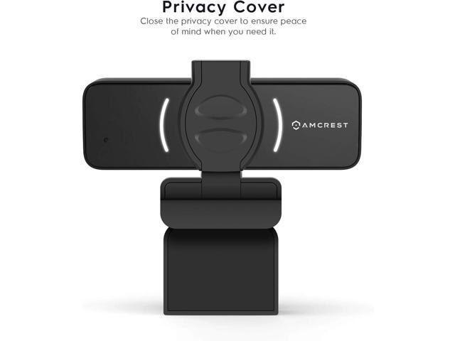 Amcrest 1080P Webcam with Microphone & Privacy Cover, Web Cam USB Camera, Computer HD Streaming Webcam for PC Desktop & Laptop w/Mic, Wide Angle...