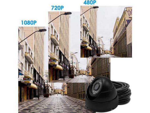 2 Megapixel USB Camera 1080P Webcam Day Night Vision Indoor Outdoor Dome Camera, 0.01LUX Low Illumination OTG Camera,H.264 Camcorders with 24pcs IR...