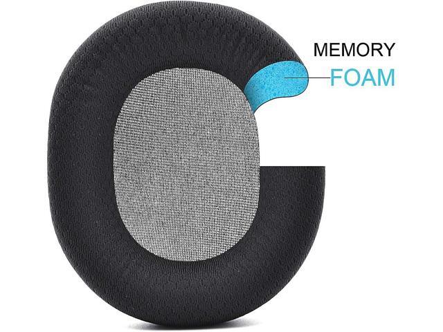 Arctis 3/5 / 7/9 Replacement Black Fabric Ear Pads Cushion Compatible with SteelSeries Arctis 3 / Arctis 5 / Arctis 7 Arctis 9 / Arctis 1 / Arctis...