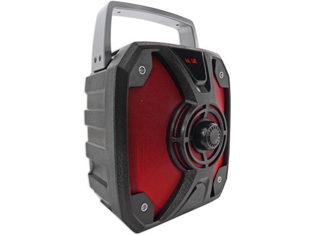 Rockville ROCKBOX 6.5' 100W Portable Bluetooth Speaker, 6000mAh Battery, USB/SD/AUX/FM/Mic Input, 24hr Playtime, for Parties, Karaoke, and Outdoor...