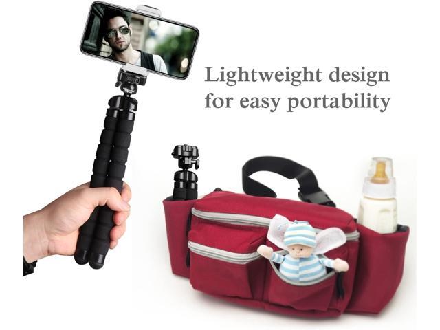 Phone Tripod, Premium Flexible Phone Tripod with Remote and Phone Mount, Mini Tripod Stand for Camera, GoPro