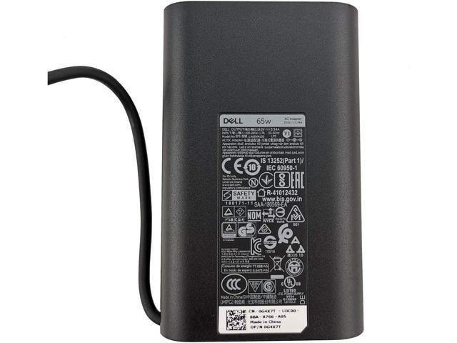 New Genuine Laptop Charger 65W Watt 20V 3.34A AC Adapter for DELL Latitude E7240 E7250 E7440 E7450 E7470 E5250 E5450 E5440 E5270 E5280 E7280 E7380...