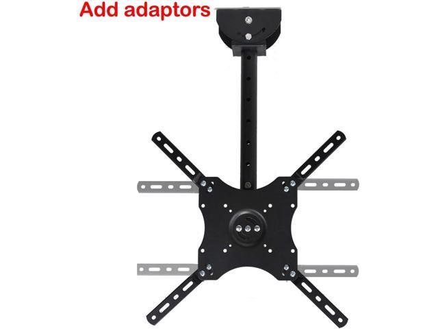 VideoSecu Adjustable Ceiling TV Mount Fits Most 26-55' LCD LED Plasma Monitor Flat Panel Screen Display with VESA 400x400 400x300 400x200 300x300...