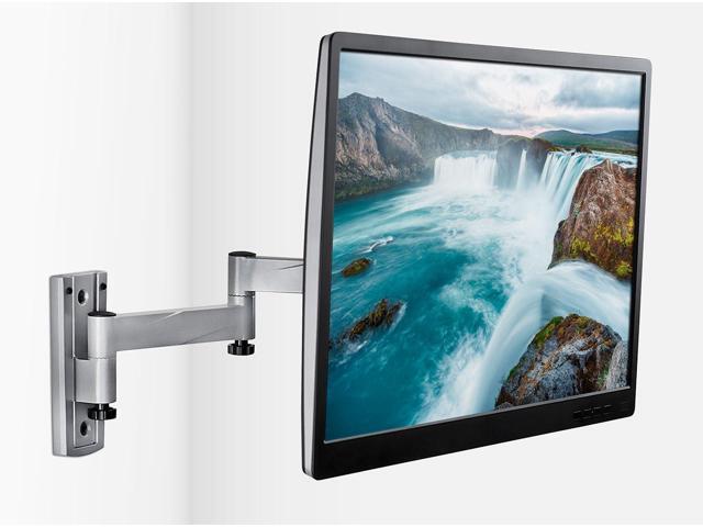 Mount-It! Locking RV TV Mount with Dual Wall Plates & Quick Release Full Motion Rust-Resistant Aluminum Arm for Indoor & Outdoor Use in Camper,...