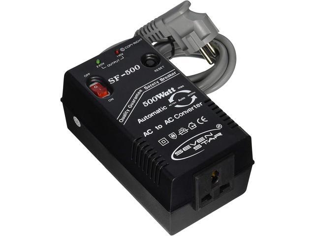 Seven Star SF500 500W 110v/220v 220v/110v Step Up/Down Automatic Transformer Adapter