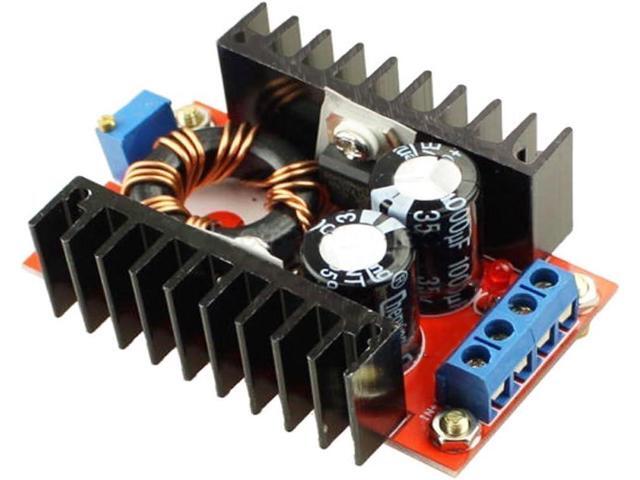 5PCS 150W DC-DC 10-32V to 12-35V Step Up Boost Converter Module Adjustable Power Voltage