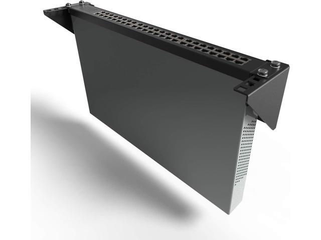 4U Folding 19 Inches Cold Rolled Steel Wall Mountable Simple Vertical Rack and Networking Euipment Rack Including Hardware for Assembly (4U100)