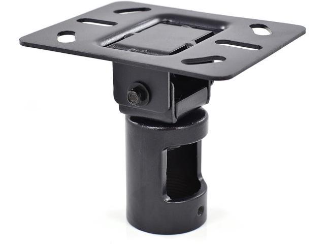 InstallerParts Adjustable Tilting Cathedral Ceiling Mount Plate for 1.5' NPT Pipe - for LCD LED Plasma TV Flat Panel Displays Projectors and More photo
